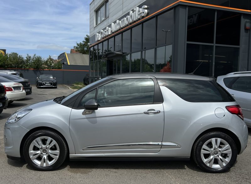 CITROEN DS3 CITROEN DS3 CITROEN DS3 SO CHIC 1.6 VTI 120 Cv BOITE AUTO GPS BLUETOOTH CRIT AIR 1 / 70 
