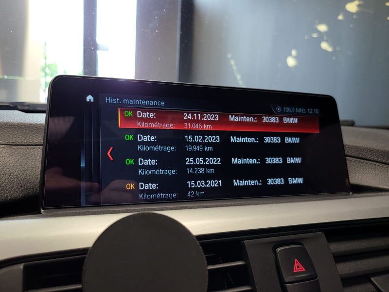 BMW SERIE 3 BERLINE (F30) 318 i  136cv PACK M SPORT ULTIMATE TOIT OUVRANT / TETE HAUTE / CUIR / VIRT