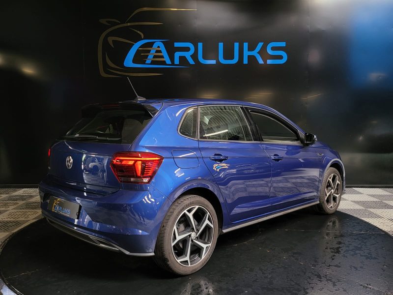 VOLKSWAGEN POLO VI 1.0 TSI 95 CV R LINE / VIRTUAL COCKPIT / CAMERA DE RECUL / RADAR AV ET AR /