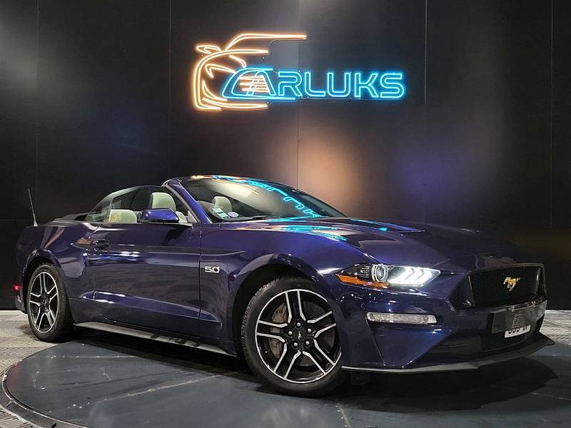 FORD MUSTANG GT Convertible 5.0 V8 418cv Boîte Auto