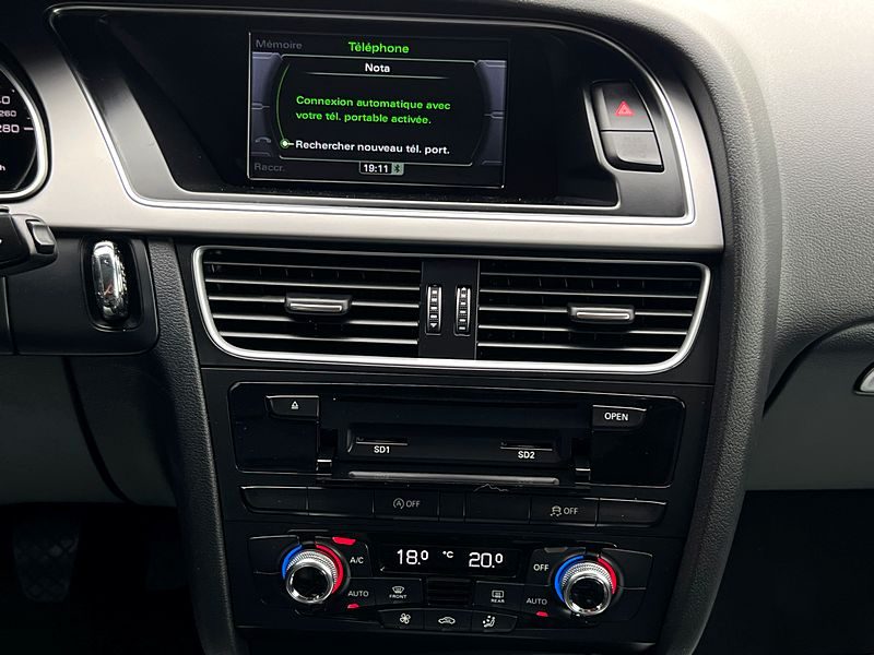 AUDI A5 COUPE PHASE 2 S-LINE 2.0 TDI 190 TOIT OUVRANT CUIR 51 200 Kms ORIGINE FRANCE - GARANTIE 1 AN