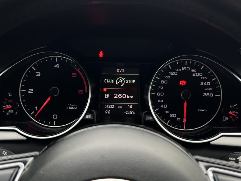 AUDI A5 COUPE PHASE 2 S-LINE 2.0 TDI 190 TOIT OUVRANT CUIR 51 200 Kms ORIGINE FRANCE - GARANTIE 1 AN