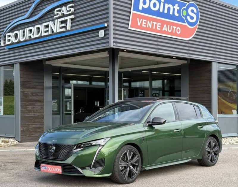 PEUGEOT 308 1.6 Hybride 225 GT PACK E-EAT8 Toit ouvrant / Carplay / Sièges chauffants
