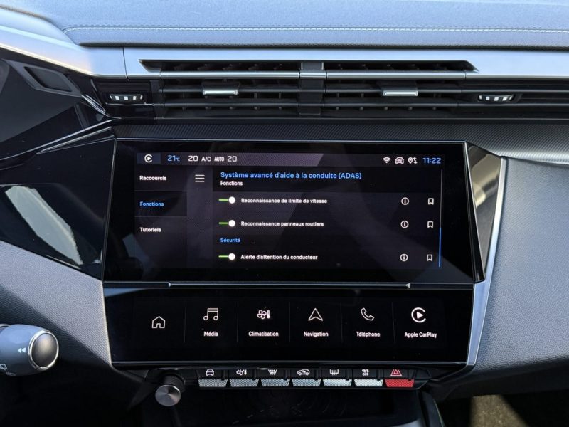 PEUGEOT 308 1.6 Hybride 225 GT PACK E-EAT8 Toit ouvrant / Carplay / Sièges chauffants