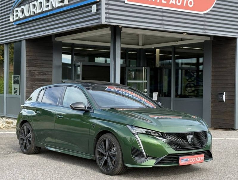 PEUGEOT 308 1.6 Hybride 225 GT PACK E-EAT8 Toit ouvrant / Carplay / Sièges chauffants