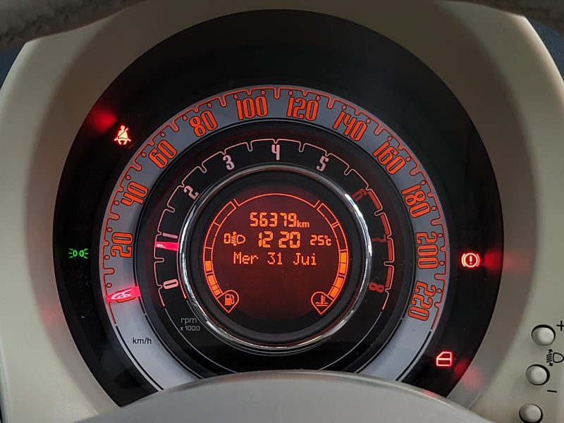 FIAT 500C Cabriolet 1.2 8V 69cv Pop BVM5