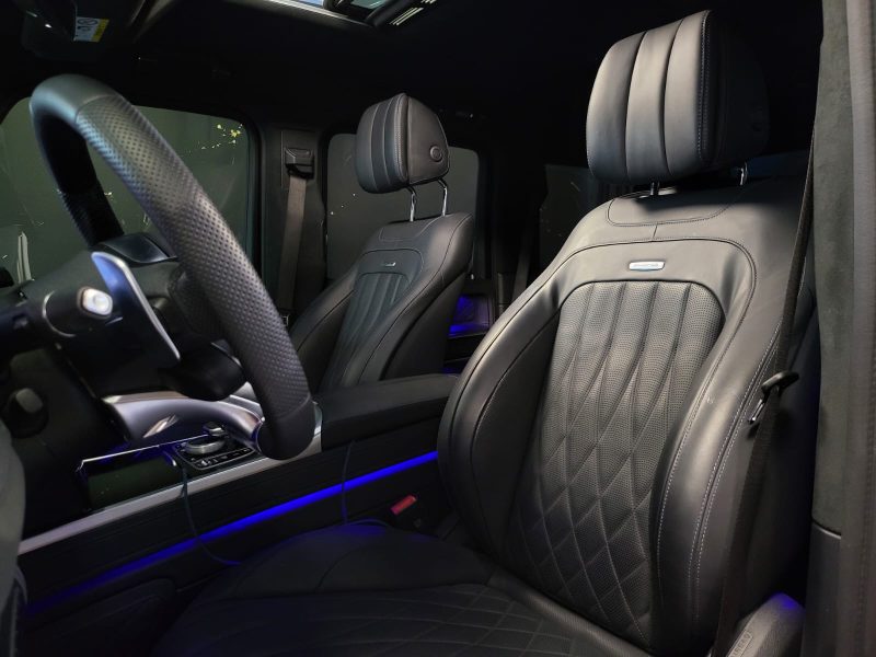 MERCEDES CLASSE G 63 AMG PACK BLACK MANUFACTUR/V8 BI TURBO 585cv BVA9ITOIT OUVRANT/SIEGES VENTILES+C