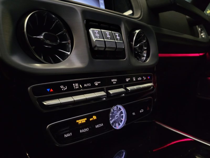 MERCEDES CLASSE G 63 AMG PACK BLACK MANUFACTUR/V8 BI TURBO 585cv BVA9ITOIT OUVRANT/SIEGES VENTILES+C