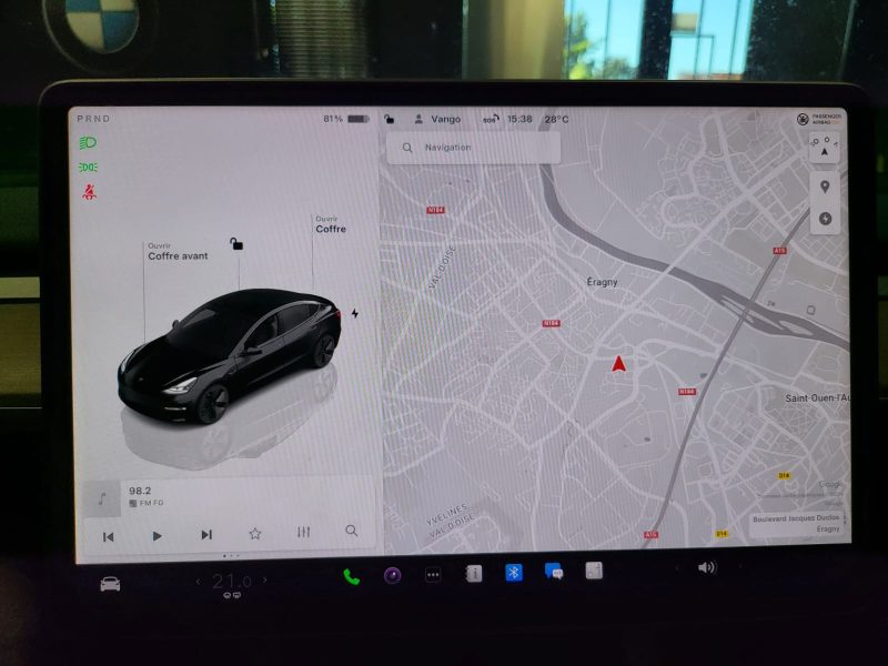 TESLA MODEL 3 STANDARD RANGE PLUS 283cv / 1ERE MAIN / CAMERA 360° /