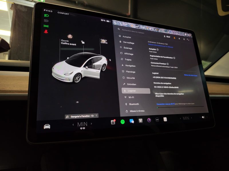 TESLA MODEL 3 DUALMOTOR LR AWD 498Cv / 1ERE MAIN / AUTOPILOT / GARANTIE TESLA / OPTION BOOST 