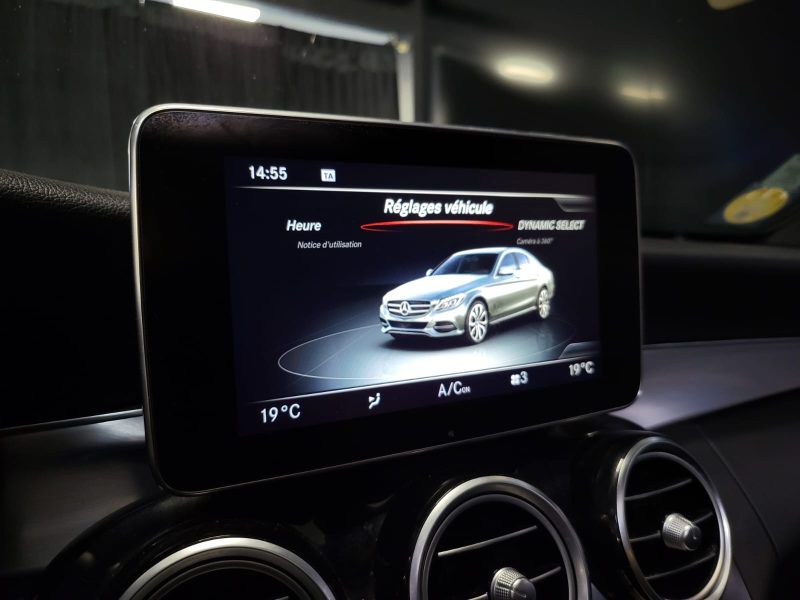 MERCEDES CLASSE C220 D 9G-TRONIC 170cv FASCINATION / TOIT OUVRANT / SUIVI COMPLET MERCEDES / PACK AM