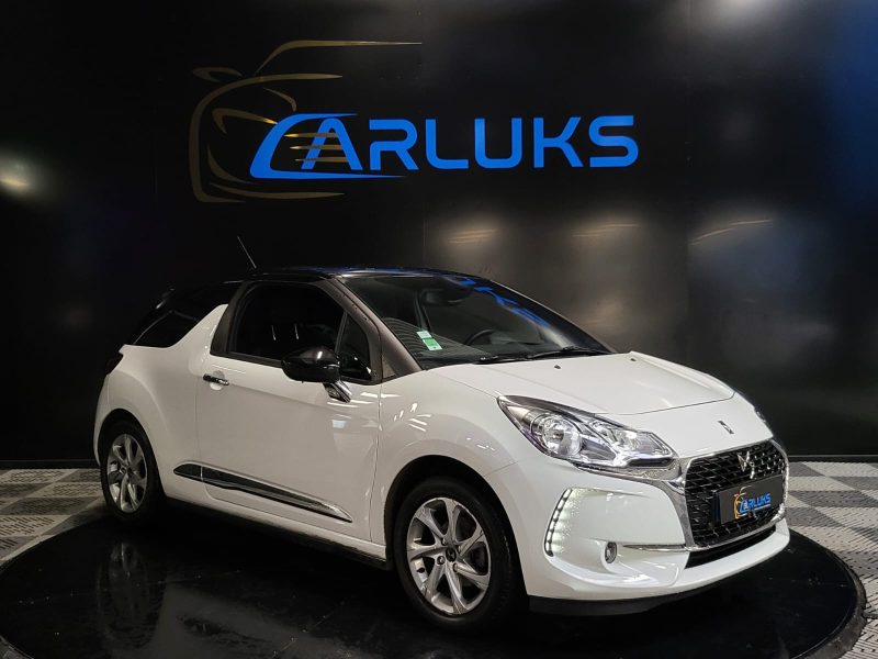 DS DS 3 1.2 VTi 82cv SO CHIC BLUETOOTH / AIDE AU STATIONNEMENT AR / REGULATEUR DE VITESSE