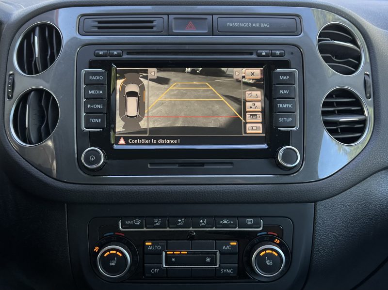 VOLKSWAGEN TIGUAN PHASE 2 CARAT 1.4 TSI 160 BOITE AUTO TOIT OUVRANT CUIR CRIT AIR 1 - GARANTIE 1 AN