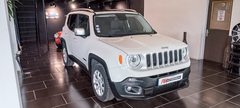 JEEP RENEGADE 1.4i MULTIAIR 140CV Automatique LIMITED Toit pano, cuir, etc.