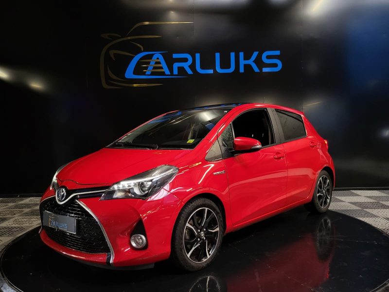 TOYOTA YARIS 1.5 hybrid 100cv DESIGN TOIT PANO / CAMERA DE RECUL / REGULATEUR / SUIVI TOYOTA 