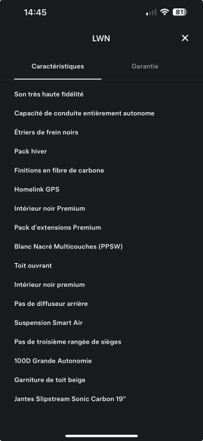 TESLA MODEL S DUAL MOTOR 100D 422ch 12/2017