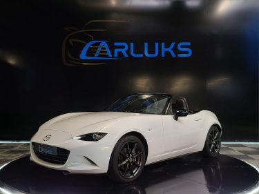 MAZDA MX-5 IV 2.0 160cv SKYACTIV-G ROADSTER BVM6 / CLIM / BLANC NACREE / CUIR CHAUFFANT
