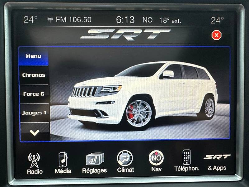 Jeep Grand Cherokee 2016 IV 6.4 V8 468 HEMI SRT BVA8*PANO*CAMERA*H/K*ATTELAGE*