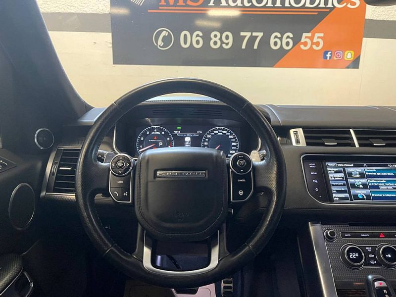 LAND ROVER RANGE ROVER SPORT II 1ERE MAIN SVR 5.0 V8 550ch SUPERCHARGED FULL GARANTIE 12 MOIS
