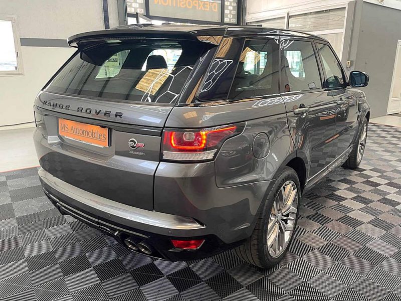 LAND ROVER RANGE ROVER SPORT II 1ERE MAIN SVR 5.0 V8 550ch SUPERCHARGED FULL GARANTIE 12 MOIS