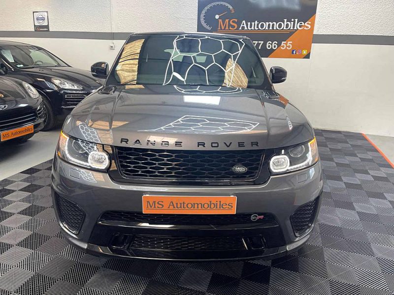 LAND ROVER RANGE ROVER SPORT II 1ERE MAIN SVR 5.0 V8 550ch SUPERCHARGED FULL GARANTIE 12 MOIS