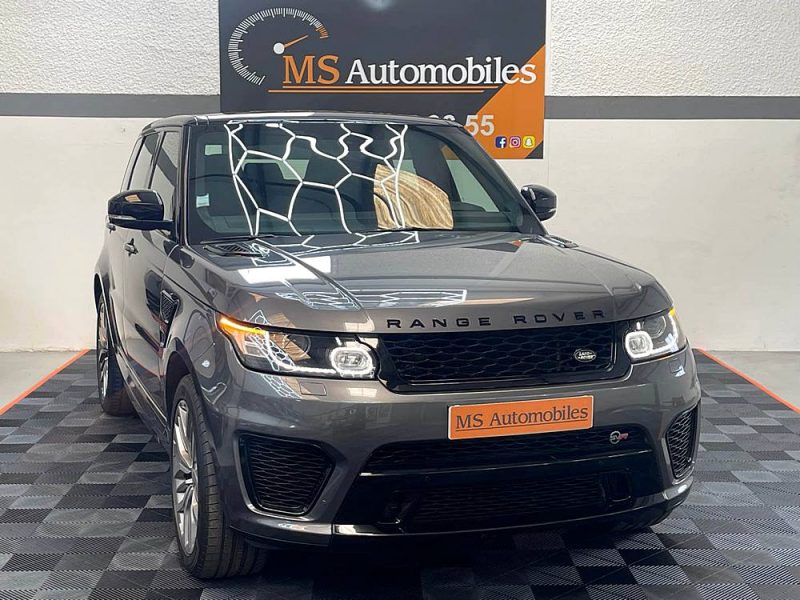 LAND ROVER RANGE ROVER SPORT II 1ERE MAIN SVR 5.0 V8 550ch SUPERCHARGED FULL GARANTIE 24 MOIS