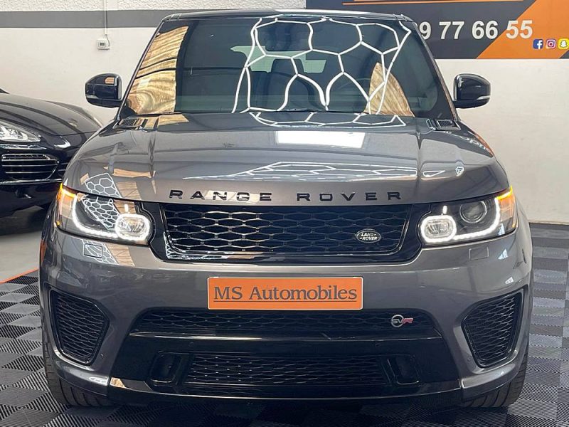 LAND ROVER RANGE ROVER SPORT II 1ERE MAIN SVR 5.0 V8 550ch SUPERCHARGED FULL GARANTIE 24 MOIS