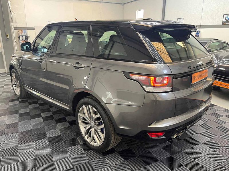 LAND ROVER RANGE ROVER SPORT II 1ERE MAIN SVR 5.0 V8 550ch SUPERCHARGED FULL GARANTIE 24 MOIS