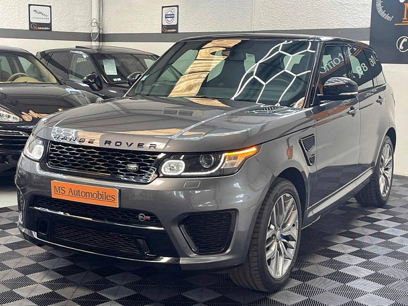 LAND ROVER RANGE ROVER SPORT II 1ERE MAIN SVR 5.0 V8 550ch SUPERCHARGED FULL GARANTIE 24 MOIS