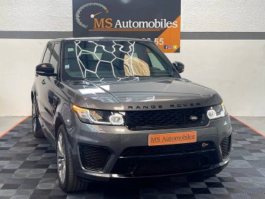 LAND ROVER RANGE ROVER SPORT II 1ERE MAIN SVR 5.0 V8 550ch SUPERCHARGED FULL GARANTIE 24 MOIS