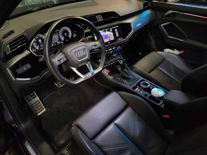 AUDI Q3 45 TFSI HYBRID 245cv S-LINE / SUIVI AUDI / TO / MEPLAT / REGULATEUR ADAPTATIF / SIEGE ELEC