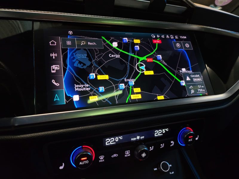 AUDI Q3 45 TFSI HYBRID 245cv S-LINE / SUIVI AUDI / TO / MEPLAT / REGULATEUR ADAPTATIF / SIEGE ELEC