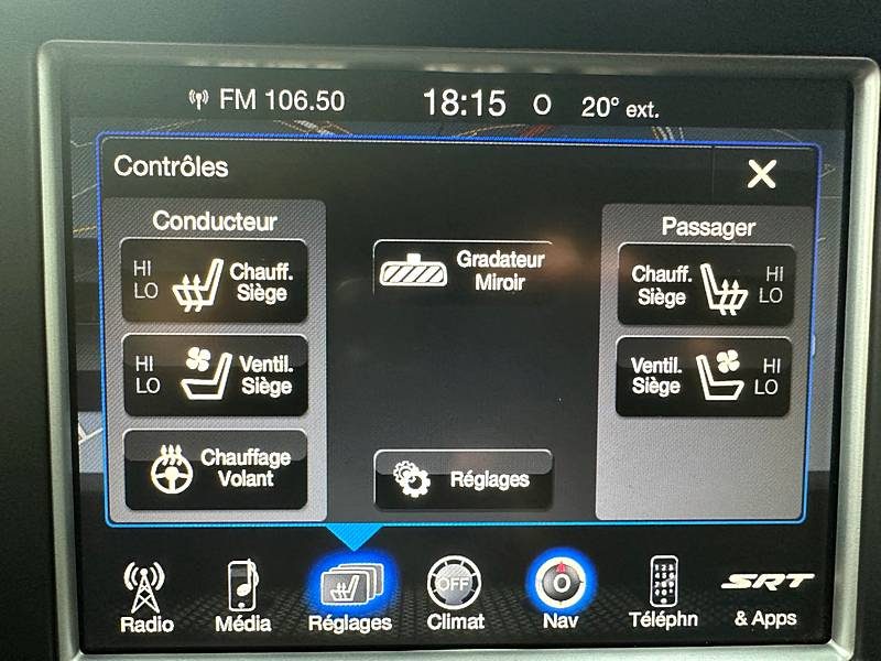 JEEP GRAND CHEROKEE SRT 6.4 V8 468 BVA8*PANO*CAMERA*