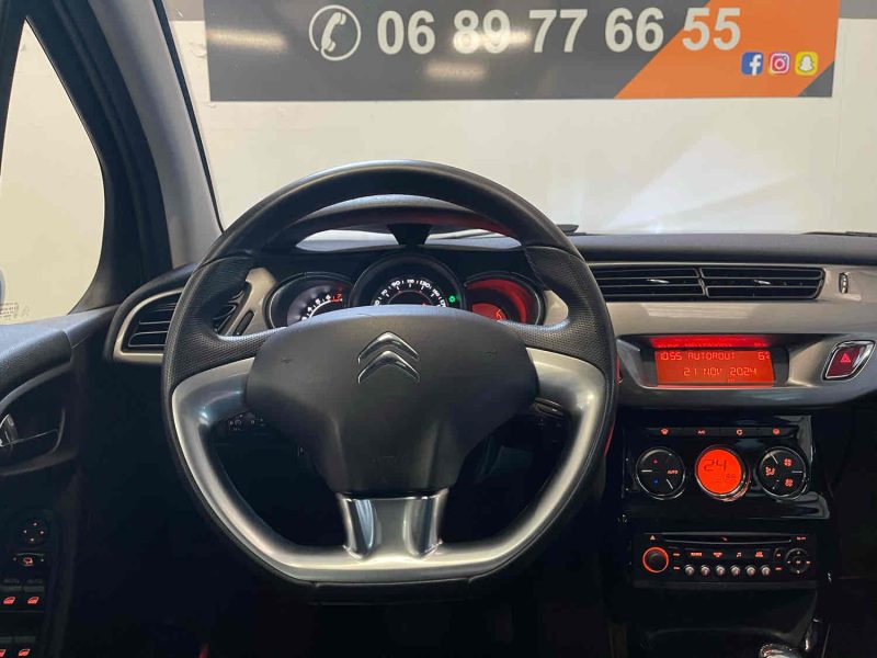 CITROEN C3 II 1.6 VTI 120ch BOITE AUTO EXCLUSIVE GARANTIE 12 MOIS