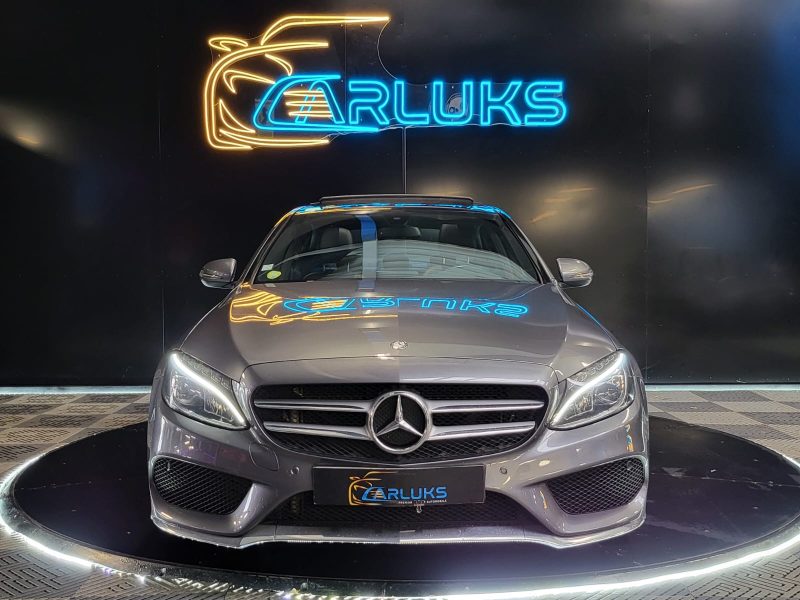 MERCEDES CLASSE C 220 BLUETEC 7G-TRONIC SPORTLINE PACK AMG / SUIVI MERCEDES / TOIT OUVRANT 