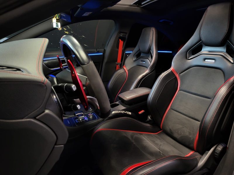 MERCEDES CLA 45 AMG 4MATIC 381cv / ENTRETIEN COMPLET MERCEDES / TOIT OUVRANT / CARPLAY / SIEGES F1  