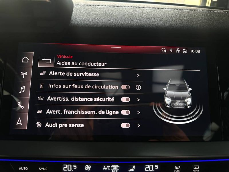 AUDI A3 2020 Sportback 35 TFSI 150 S-Line edition one*PANO*SIEGES SPORT*