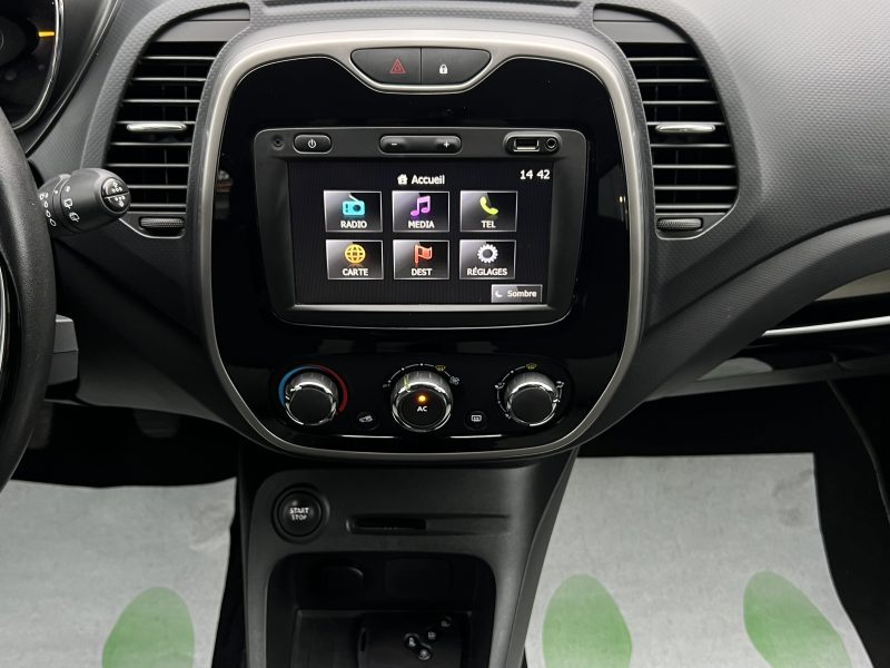 RENAULT CAPTUR 0.9 TCE 90 Cv 1ERE MAIN 29 100 Km GPS BLUETOOTH REGULATEUR CRIT AIR 1 - GARANTIE 1 AN
