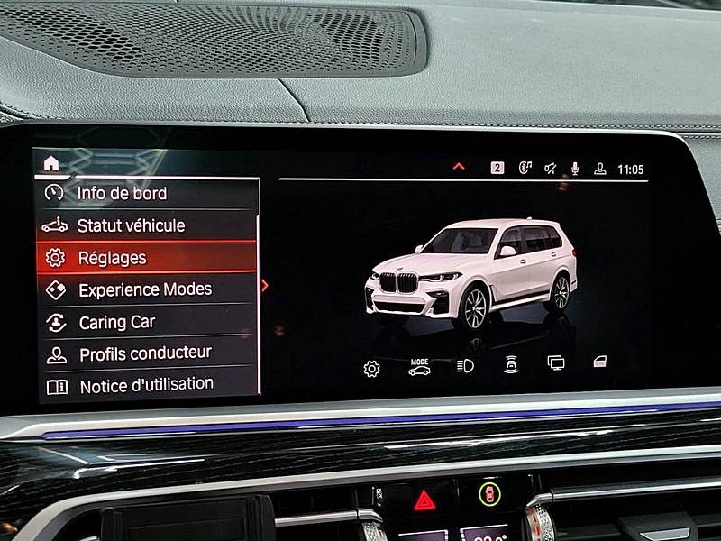 BMW X7 40d 340cv M-Sport xDrive Boîte Auto Steptronic8 7 Places