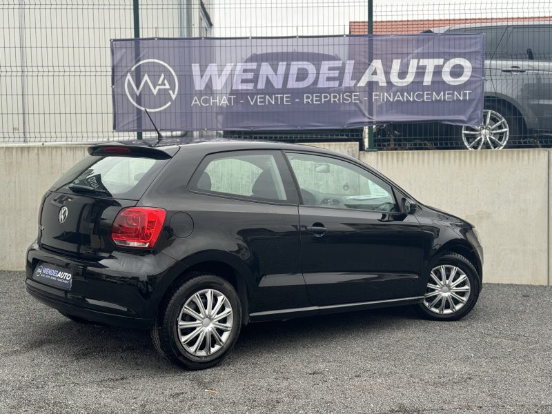 VOLKSWAGEN POLO 1.2 60CH TRENDLINE NOIR CT OK TBEG