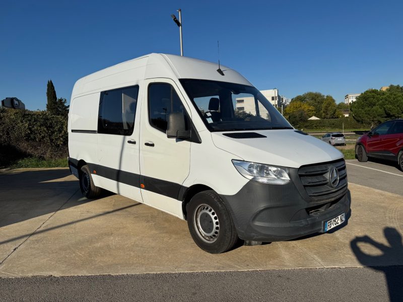 MERCEDES SPRINTER DOUBLE CABINE 7 PLACES 314 CDI 2019 20.825 hT