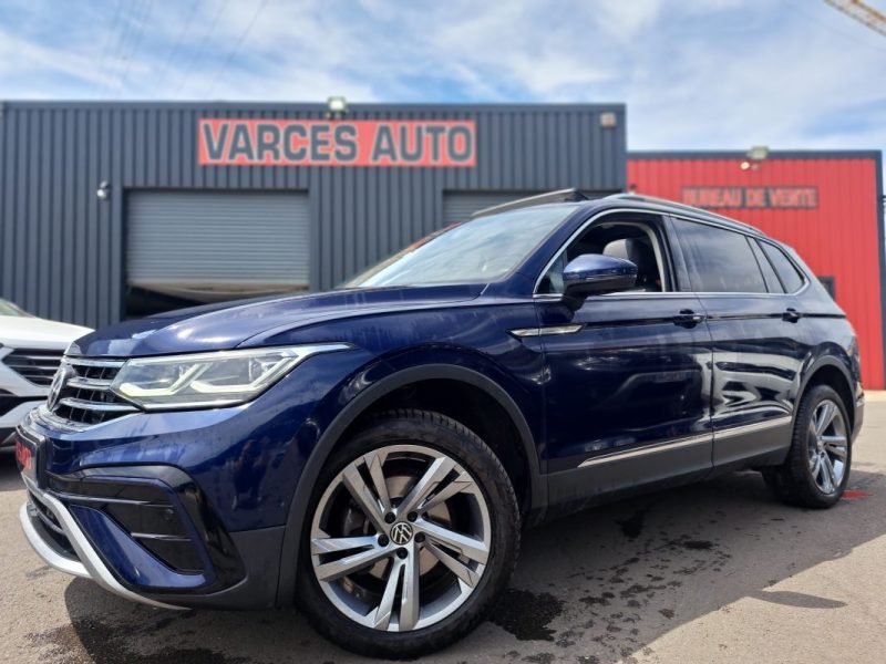 VOLKSWAGEN TIGUAN ALLSPACE 2.0 TDI 150 Cv DSG7 7 PLACES SELLERIE CUIR TOIT OUVRANT PANORAMIQUE