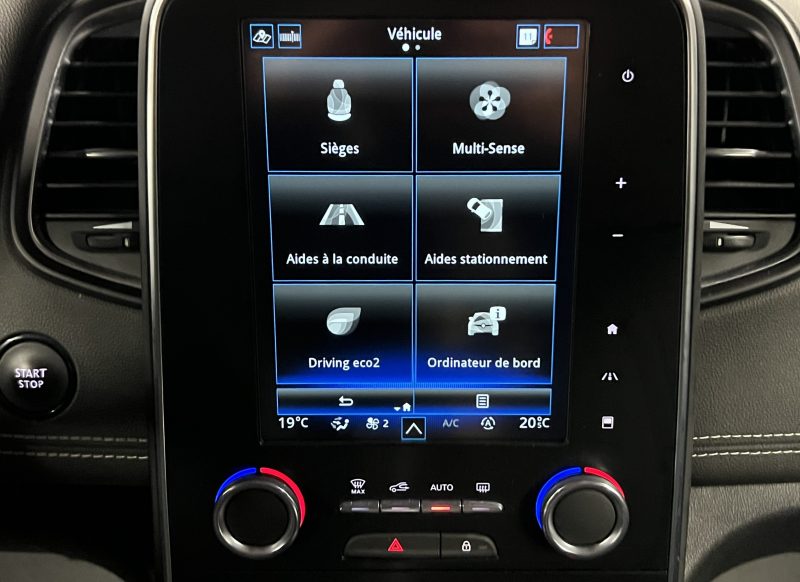 RENAULT SCENIC 4 IV INTENS 1.3 TCE 140 BOITE AUTO GRAND GPS APPLE CARPLAY CAMERA RECUL Garantie 1 an