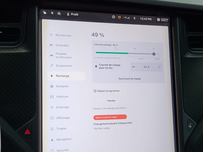 TESLA MODEL S 75D DualMotor 332cv 244kw AWD Boîte Auto 1ère Main