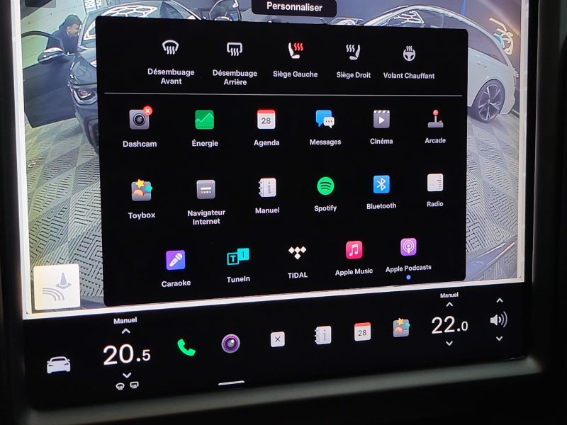 TESLA MODEL S 75D DualMotor 332cv 244kw AWD Boîte Auto 1ère Main