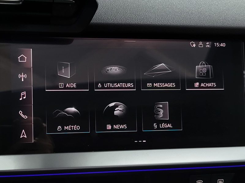 AUDI A3 SPORTBACK 35 TFSI 150cv S-Line Boîte Auto S-Tronic7