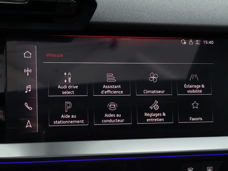 AUDI A3 SPORTBACK 35 TFSI 150cv S-Line Boîte Auto S-Tronic7