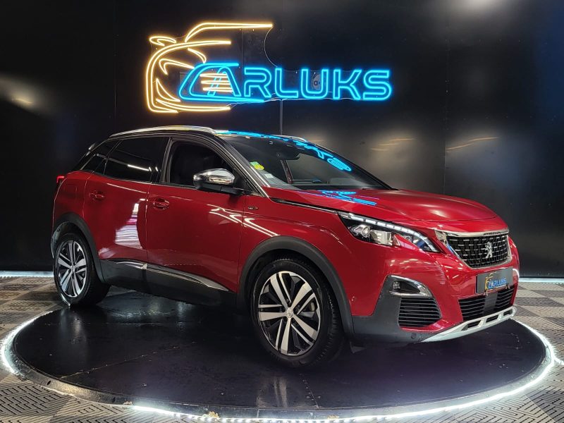 PEUGEOT 3008 GT 2.0 BlueHDi 180cv SUIVI COMPLET PEUGEOT EAT8 / CARPLAY / CAMERA / KEYLESS / ANGLES M