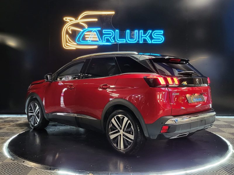 PEUGEOT 3008 GT 2.0 BlueHDi 180cv SUIVI COMPLET PEUGEOT EAT8 / CARPLAY / CAMERA / KEYLESS / ANGLES M