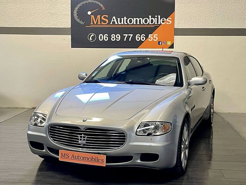MASERATI QUATTROPORTE V FAIBLE KMS 4.2 V8 400ch GARANTIE 12 MOIS, HISTORIQUE LIMPIDE, SUPER ETAT